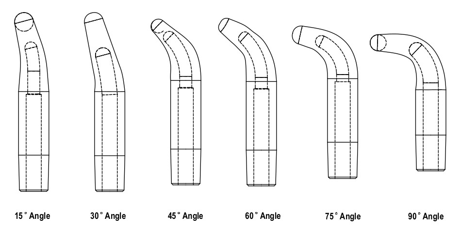 CMW Single Bend Ball Nose Tips